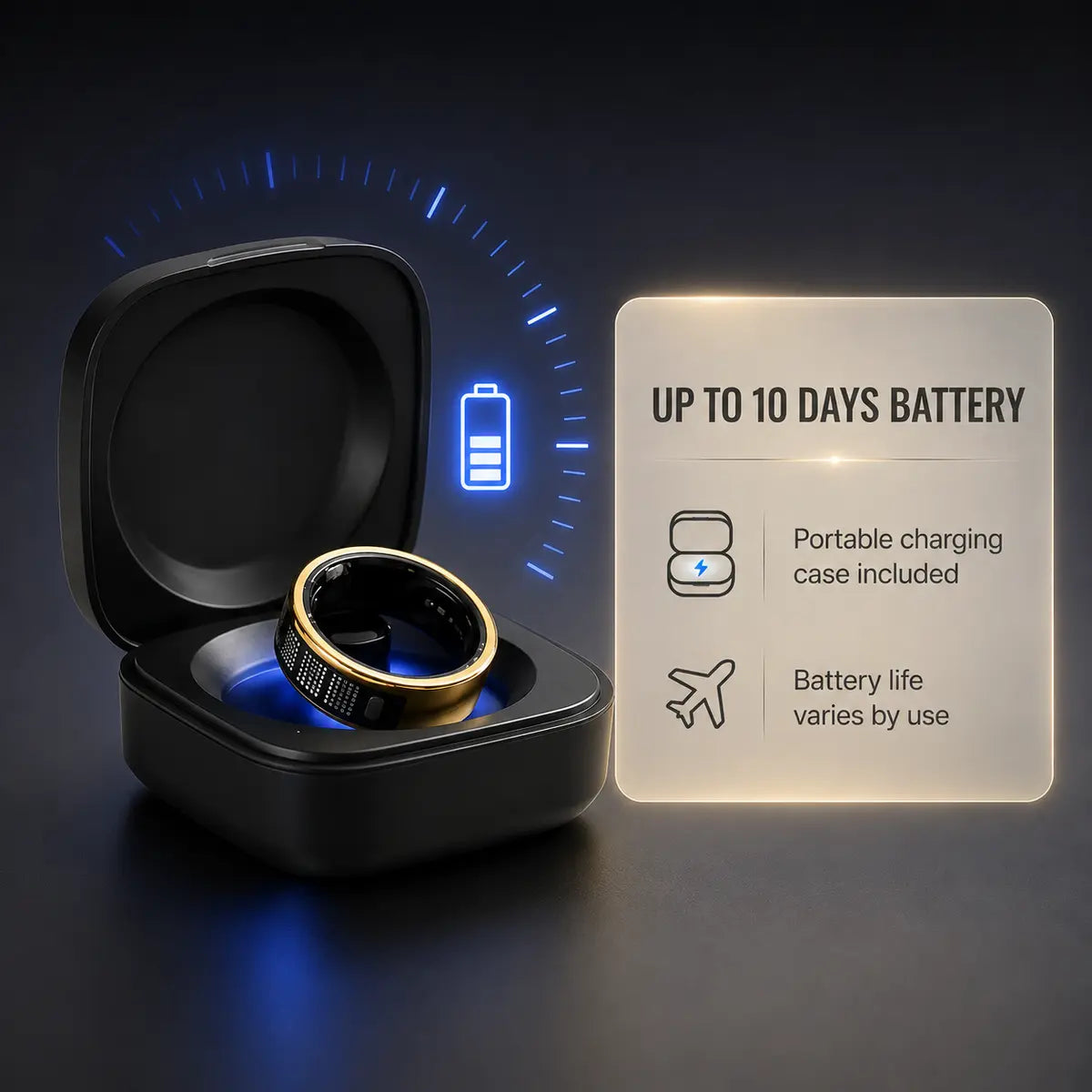 iTasbeeh Salam SQ666 Smart Zikr & Health Tracking Ring
